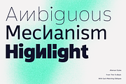 Altersan; Abstract Alternates Sans, a Sans Serif Font by Eko Bimantara (Thumbnail 5 of 12)