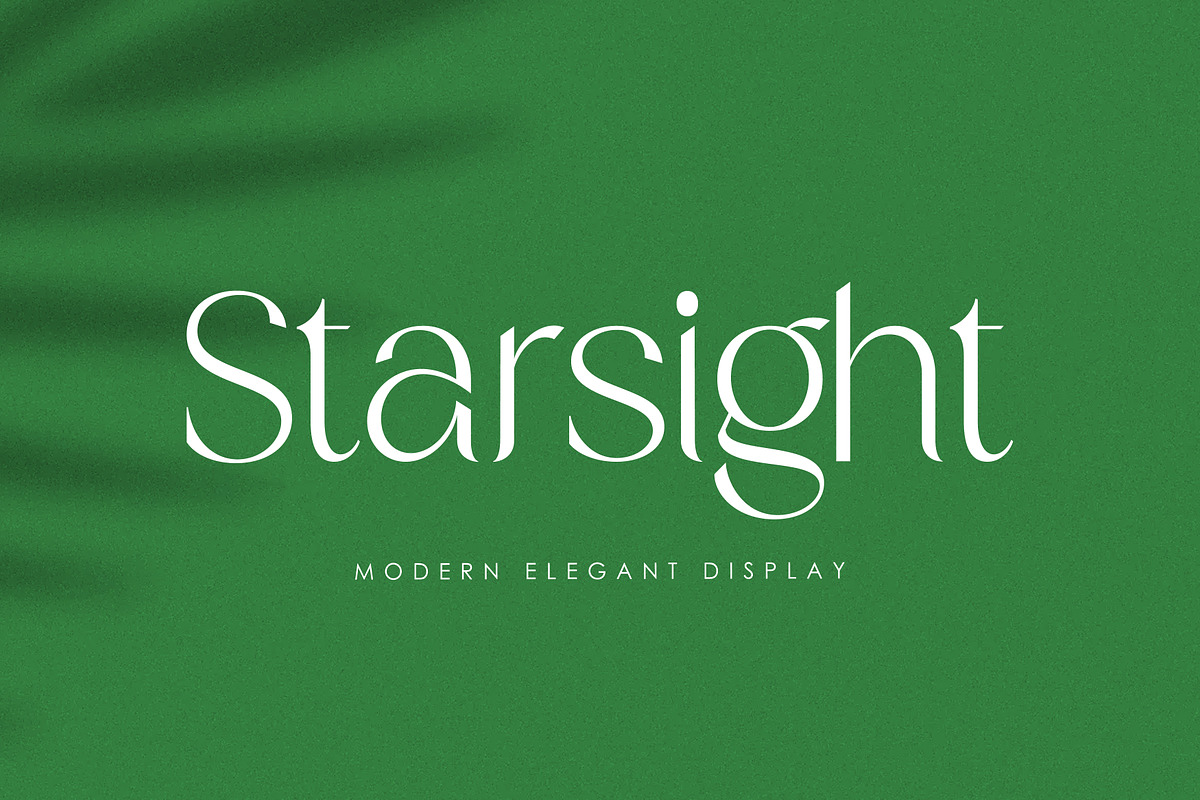 Starsight, a Serif Font by Gatype (Photo 1 of 11)