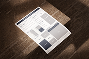 A3 Brand Guideline Sheet Template, a Presentation Template by BY NAD (Thumbnail 3 of 3)