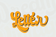 Dream Vintage, a Handwritten Font by Mini_World (Thumbnail 4 of 5)