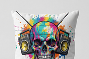 Graffiti Boombox Skull Art, a Shirt Mockup by Vector Stall (Thumbnail 11 of 14)