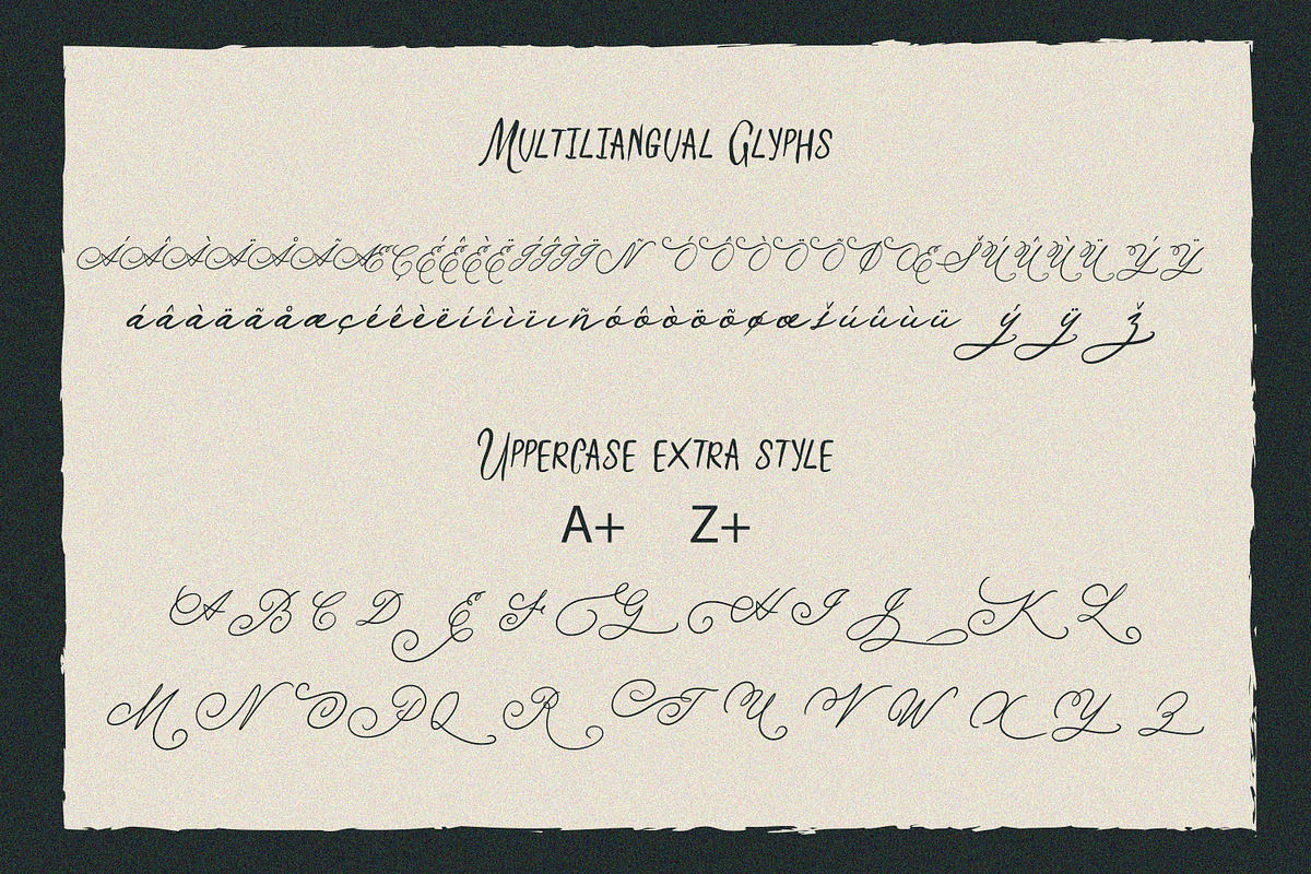 Delicate Lovers -Calligraphy font, a Script Font by MaxArt (Photo 7 of 8)