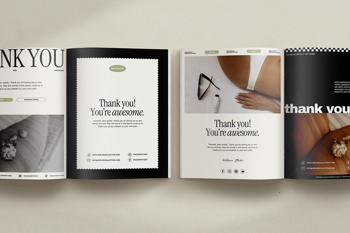 ADE / 2in1 Ebook & Workbook Kit, a Magazine Template by Wildnun Studio (Photo 40 of 46)