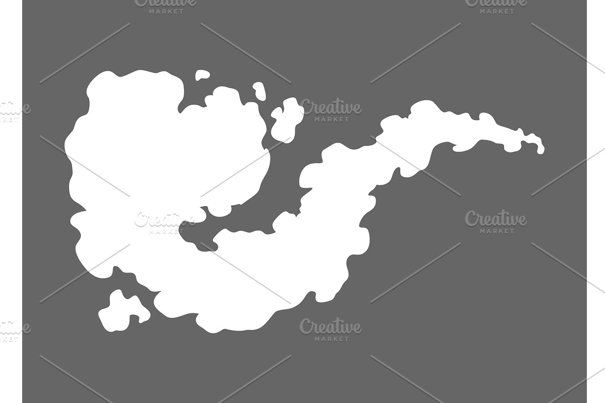 Smoke cloud icon. Vector special, an Object Illustration by the8monkey