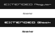 PROSTY Extended, a Sans Serif Font by Fontsphere (Thumbnail 3 of 3)