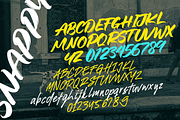 Snappy Font Duo – Brush and Script, a Script Font by overlaytemplates (Thumbnail 4 of 5)