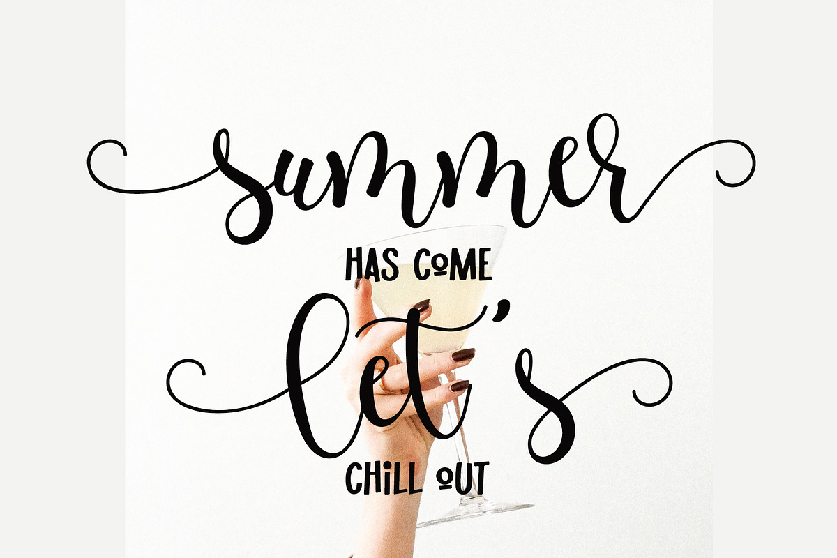 Meghan - Bouncy Script Font, a Script Font by Airotype (Photo 6 of 12)