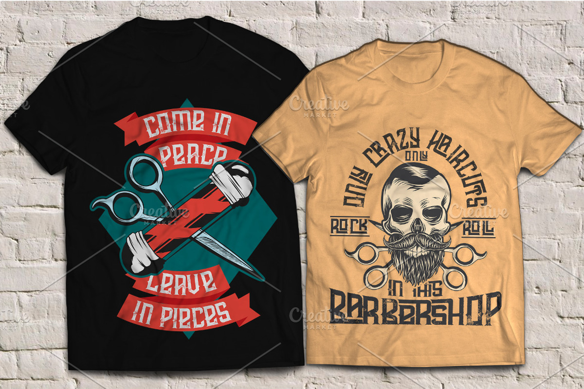 Crazy Barber font with bonuses, a Symbol Font by Heather_insane (Photo 10 of 12)