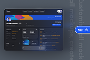 Quickit – UI Kit for Dashboards & AI, an UI Kit Template by Nikolay K. (Thumbnail 4 of 8)