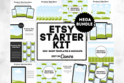 Etsy Shop Kit Mega Bundle, a Marketing Template by palmettosvg (Thumbnail 2 of 7)
