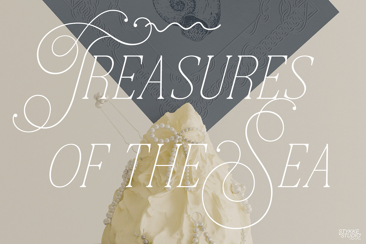 TREASURES OF THE SEA white mockup, a Product Mockup by Stykke Studio (Photo 8 of 10)
