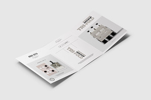 Tri-Fold Brochure Mock-up 2, a Print Template by Nevada63