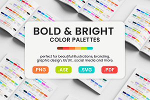 Bold & Bright Color Palettes