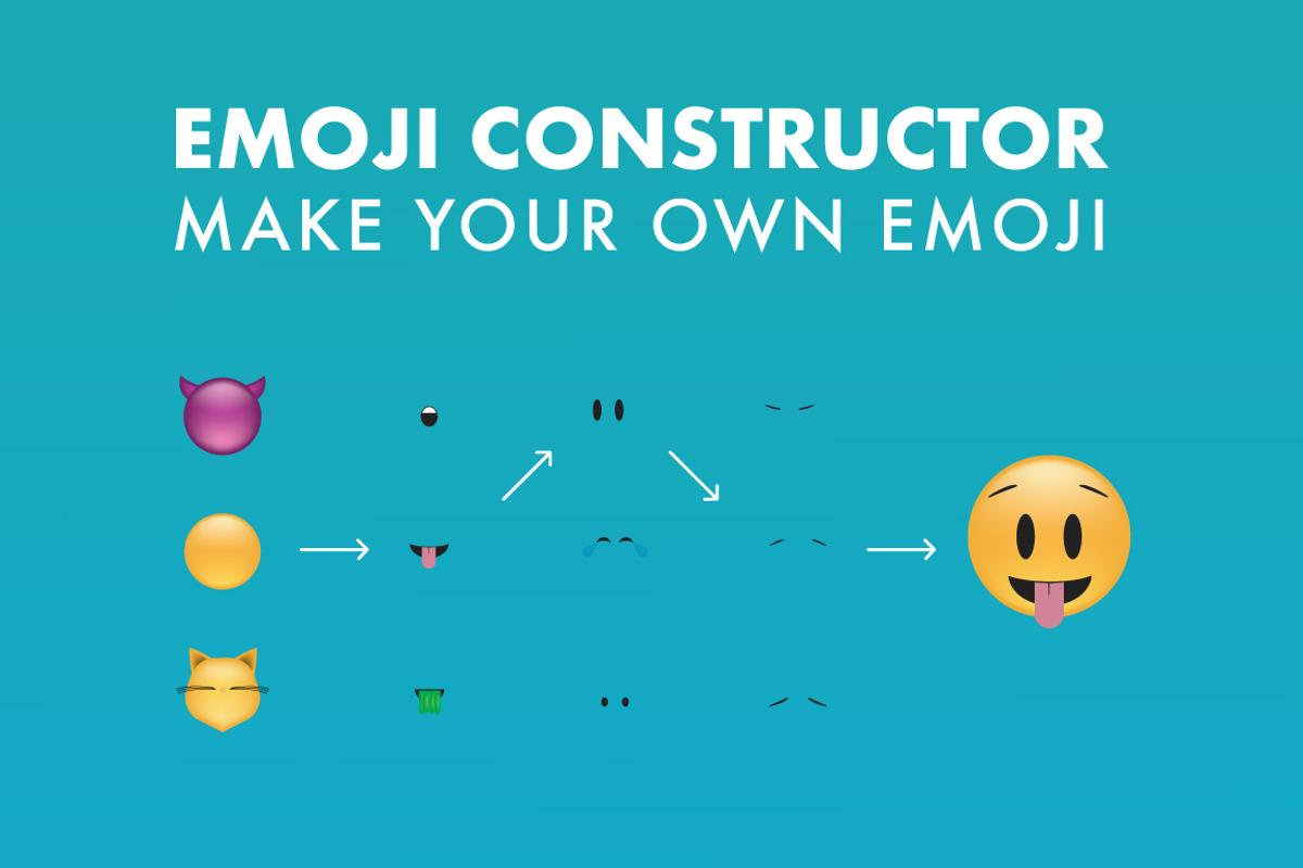 Emoji constructor, an Emoji Icon by denisgorelkin (Photo 1 of 6)