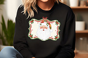 Patchwork Santa Claus Png, an Illustration by Craft Nest (Thumbnail 4 of 6)