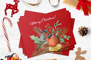 Christmas. Watercolor collection, a Decorative Illustration by JuliaBadeeva (Thumbnail 9 of 9)