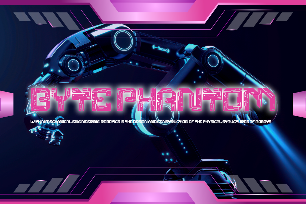 Cyber Crown - Cyberpunk Font, a Font by PutraCetol Studio (Photo 4 of 11)