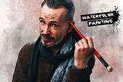 Watercolor Painting Effect, an Action Add-On by PSD Action (Thumbnail 7 of 7)