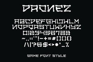 Dronez Font