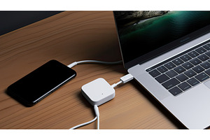 power usb-c cable ai generated, a Technology Photo by pikepicture
