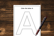 Letters of the Week A to Z Printable, a Print Template by Graphicsnext (Thumbnail 2 of 4)