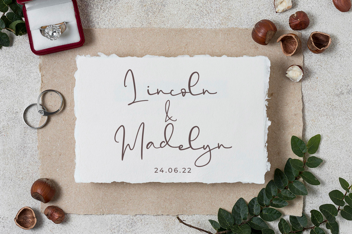 Opolite - a Handwritten Font, a Script Font by Vava Aryanto (Photo 9 of 11)