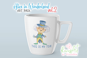 Alice in Wonderland PNG Clipart., a Food Illustration by RivusArt (Thumbnail 3 of 4)