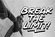 Blow Jumped - A Display Font, a Handwritten Font by a Piece of Cake (Thumbnail 7 of 11)
