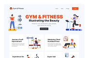 Gym and Fitness Mini Illustrations, a Person Illustration by Vectors Market (Thumbnail 4 of 11)