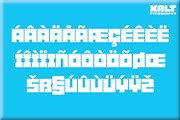 YEP – The Big, Bold Block Font, a Sans Serif Font by XALT Typography (Thumbnail 5 of 6)