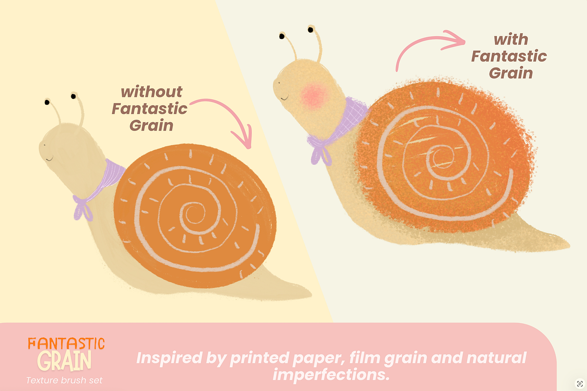 Fantastic Grain – Textured Brushes, a Brush Add-On by Eliza Moreno Illustration (Photo 3 of 4)