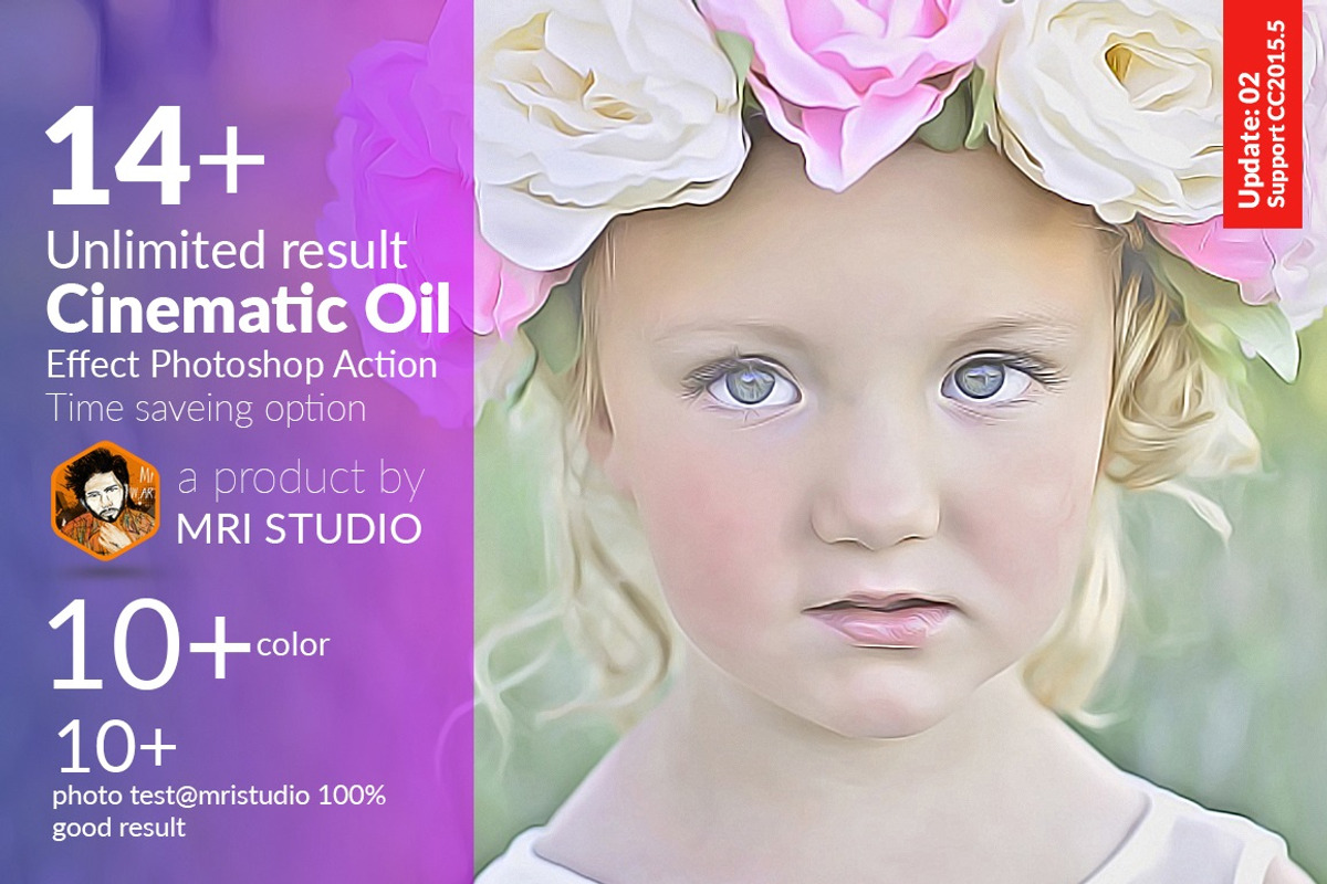 Cinematic Oil Effect Action, an Action Add-On by MRI STUDIO (Photo 1 of 6)
