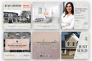 Chic Estates Social Media Bundle, a Social Media Template by Sales Shop (Thumbnail 3 of 3)