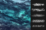 Stormy clouds Brushes, a Brush Add-On by Mohamed Saber (Thumbnail 2 of 6)