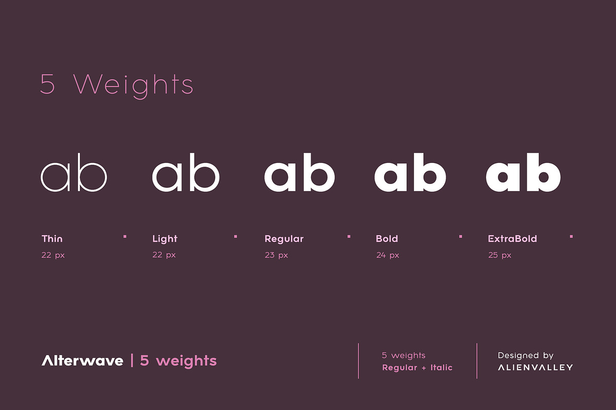 Alterwave - Sans Serif Font Family preview 4