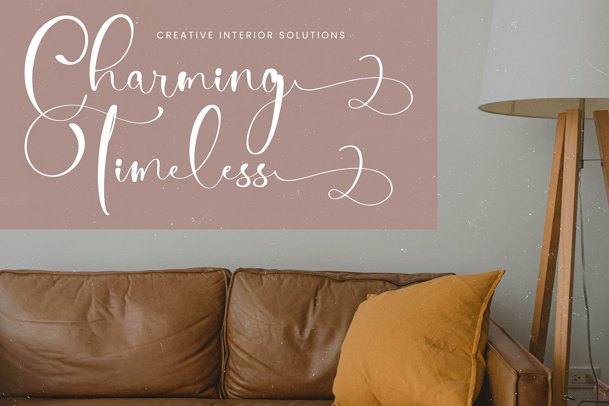 Tamylors Landry Stylish Calligraphy, a Script Font by stylishtype.co (Photo 9 of 20)