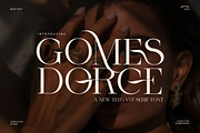 Gomes Dorce Display Serif Font, a Serif Font by Perfectype (Thumbnail 1 of 8)