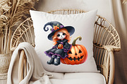 Whimsical Halloween Dolls Clipart, an Illustration by Pixels.Craft (Thumbnail 7 of 7)