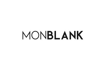 Monblank. Sans serif family, a Sans Serif Font by Luxfont