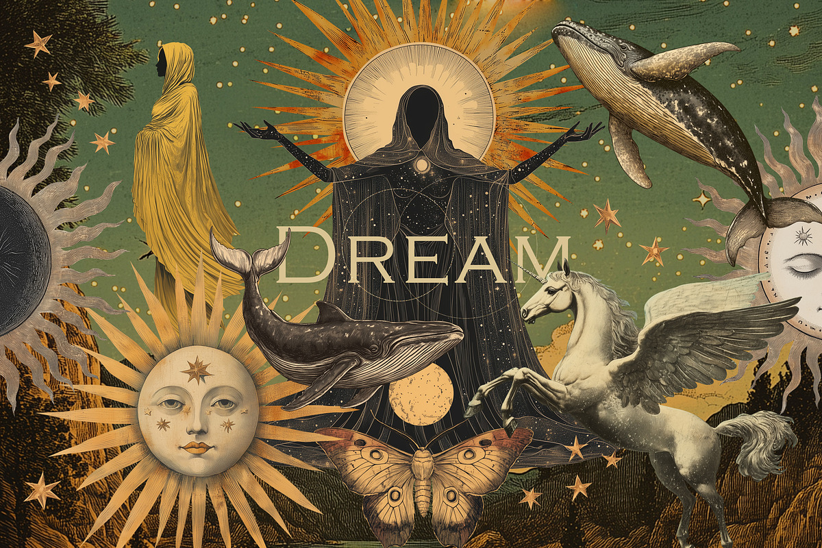 Dream. Collage creator, a Decorative Illustration by Chikovnaya (Photo 1 of 15)
