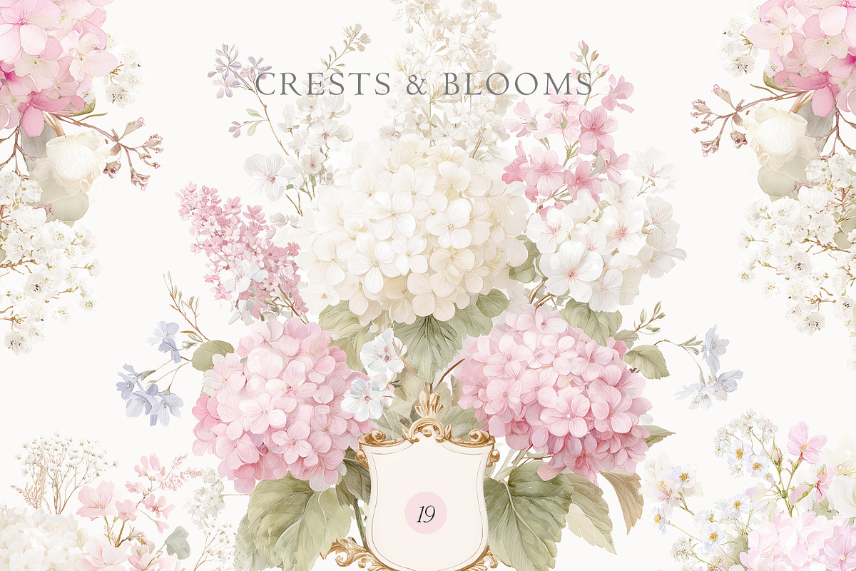 Vintage Floral Bundle, an Object Illustration by studioequinox (Photo 15 of 65)