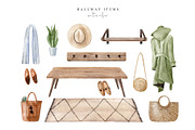 Bohemian House Watercolor Set, an Animal Illustration by Natalia Fedorova (Thumbnail 5 of 21)
