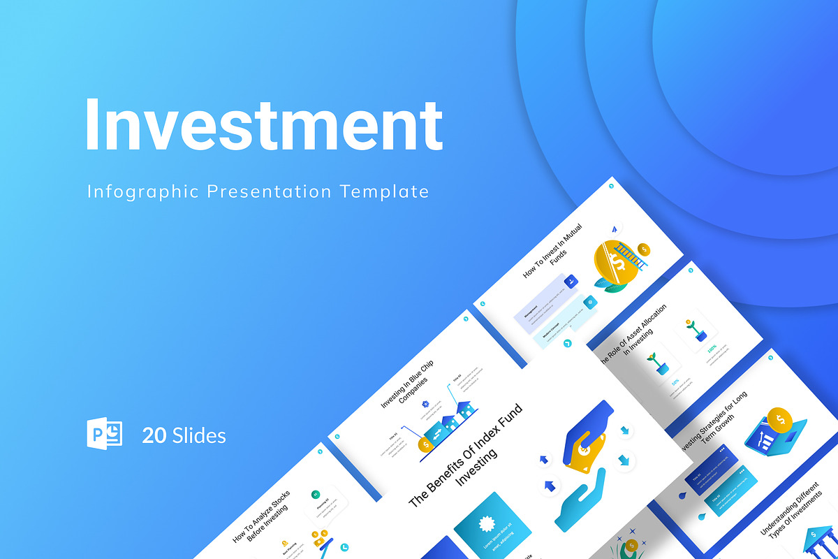 Investment Infographic Powerpoint, a Presentation Template by Antstheme