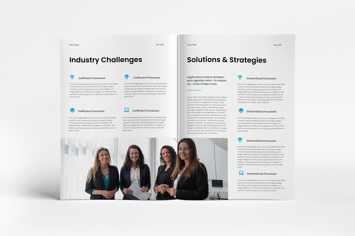Business WhitePaper Brochure I Canva, a Brochure Template by PixWork (Photo 13 of 14)