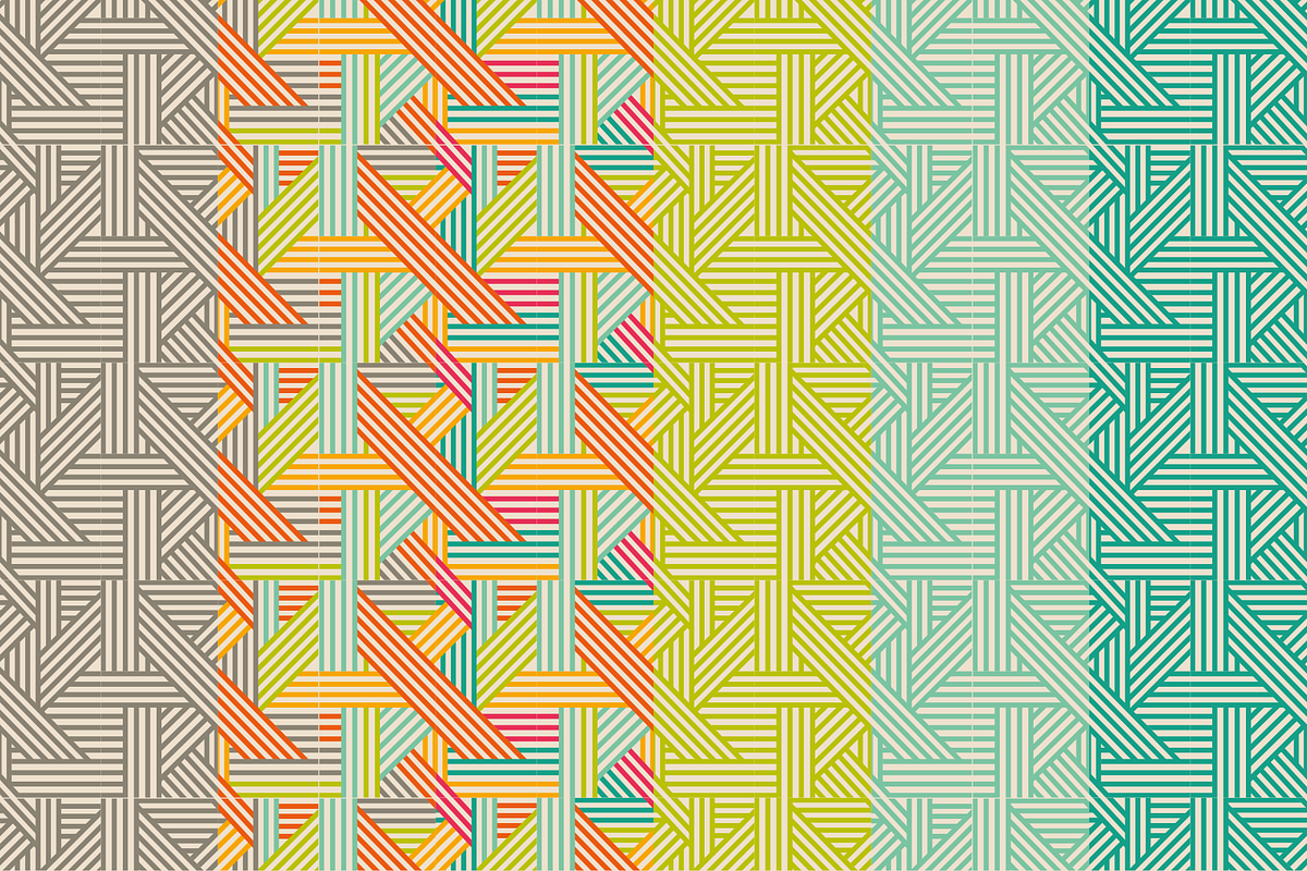 Abstract Seamless Patterns, a Pattern Graphic by Tkoko vectors & patterns (Photo 11 of 20)