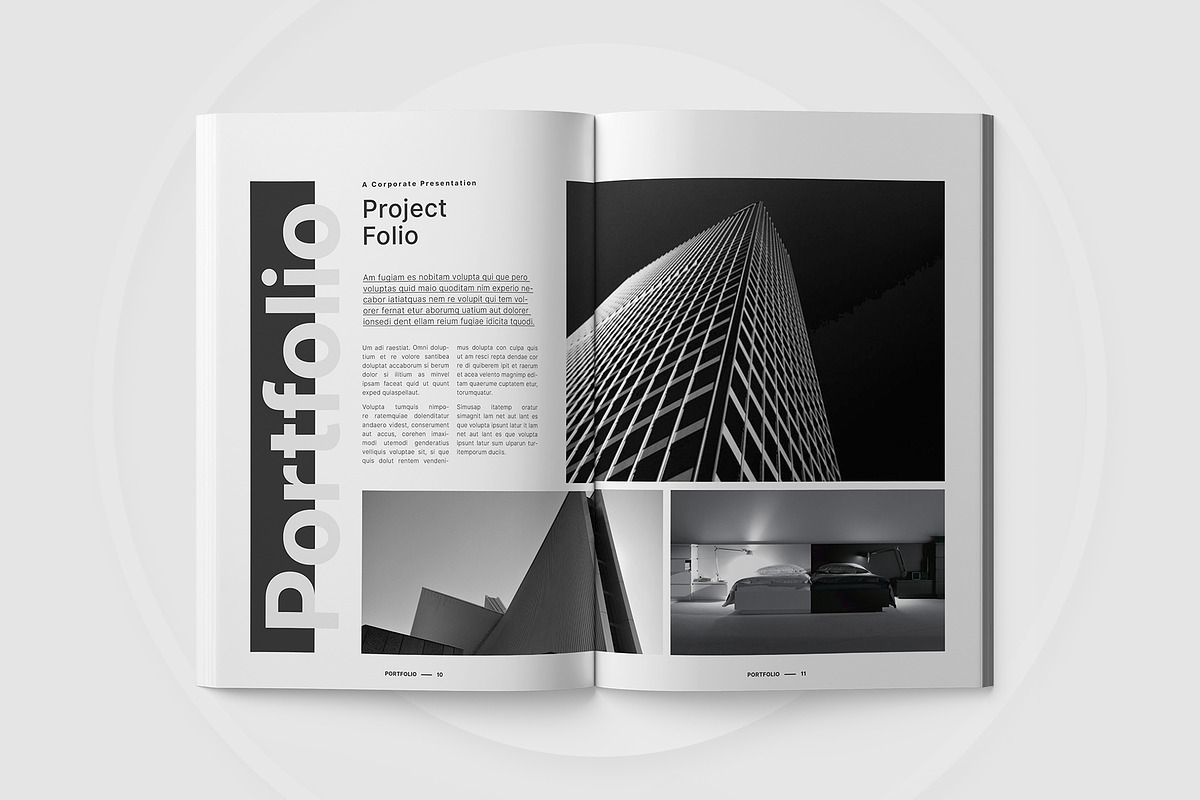 Photography Portfolio Tamplate, a Magazine Template by astutedesign11 (Photo 6 of 13)