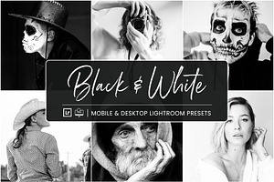 BLACK & WHITE LIGHTROOM PRESETS