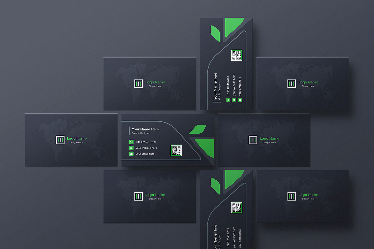 Business Card Design Template, a Business Card Template by mijli (Photo 17 of 20)