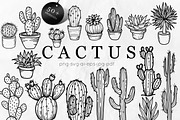 Cactus SVG Bundle | Succulent Art, an Illustration by Dervik Art Store (Thumbnail 1 of 8)