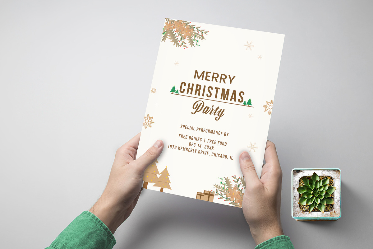 Christmas Party Invitation, an Invitation Template by graphypix (Photo 3 of 6)